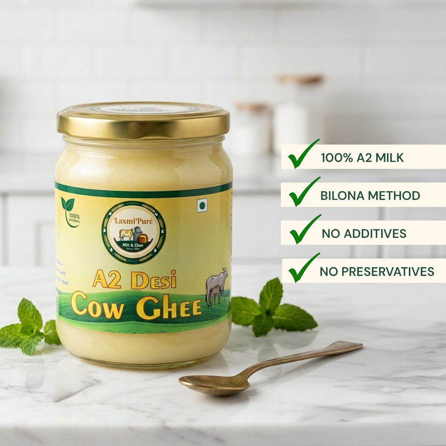 Laxmipure A2 Desi Cow Ghee – 500 ml