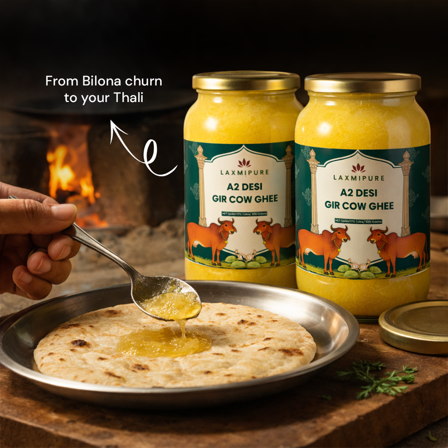 Laxmipure A2 Desi Cow Ghee – 2 ltr