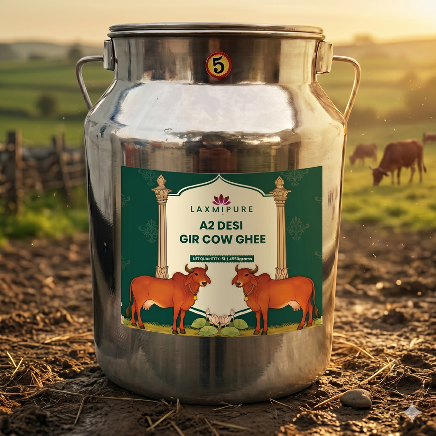 Laxmipure A2 Desi Cow Ghee – 5 ltr