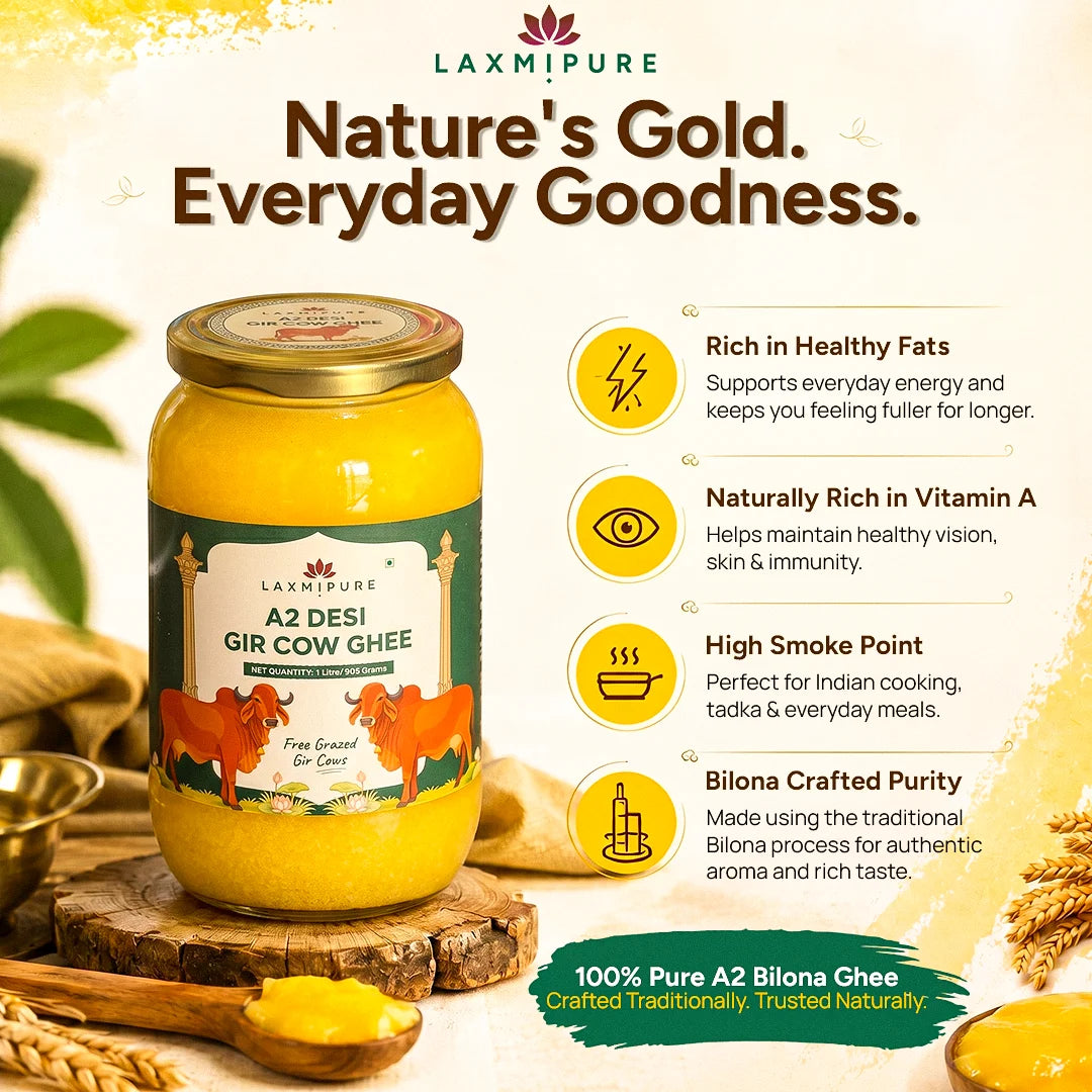 Laxmipure A2 Desi Gir Cow Ghee